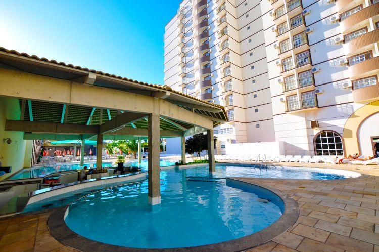 Diroma Exclusive - Piscinas Termais 24 Horas, Sauna, Copa Da Mamae, Limpeza Diaria, Estacionamento Gratis! Caldas Novas Exterior foto