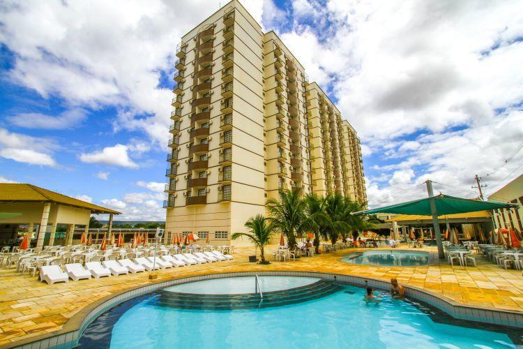 Diroma Exclusive - Piscinas Termais 24 Horas, Sauna, Copa Da Mamae, Limpeza Diaria, Estacionamento Gratis! Caldas Novas Exterior foto